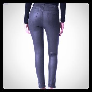 7 For All Mankind High Waist Ankle Skinny Jeans